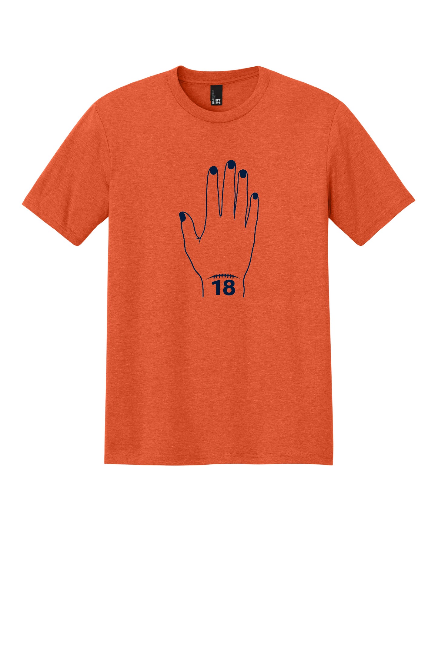 Finger Paint Perfect Tri® Tee Orange
