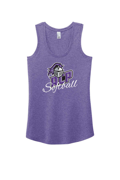 Ladies Tank ACP Softball w/ Script