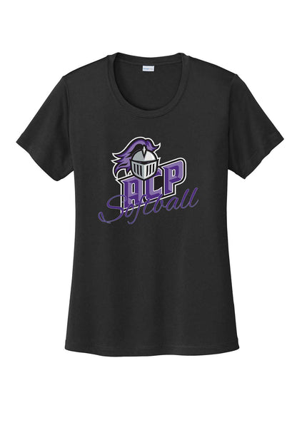 Ladies T-Shirt ACP Softball w/ Script