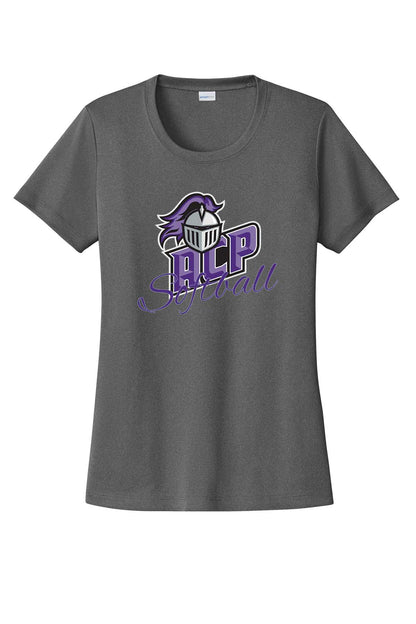 Ladies T-Shirt ACP Softball w/ Script
