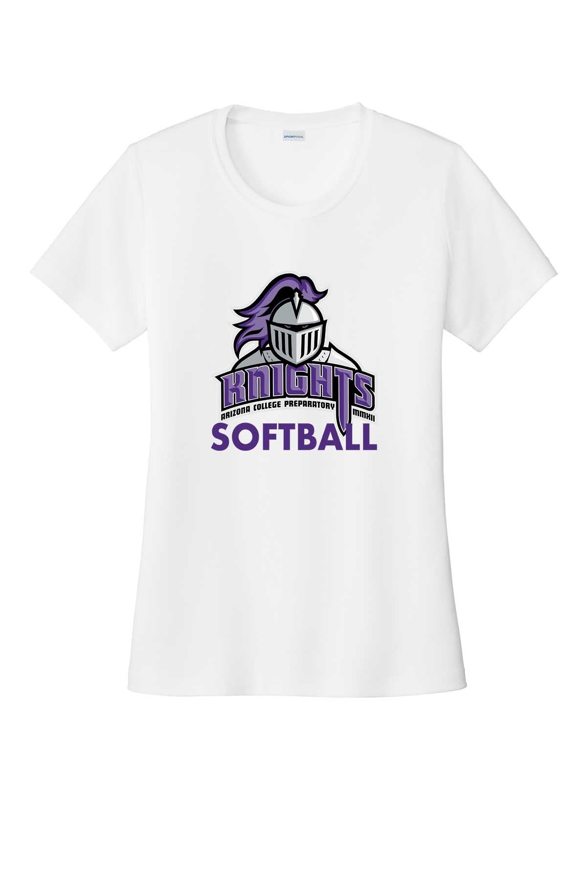 Ladies T-Shirt Knights Softball
