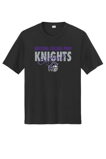 T-Shirt Knights Softball w/ Script