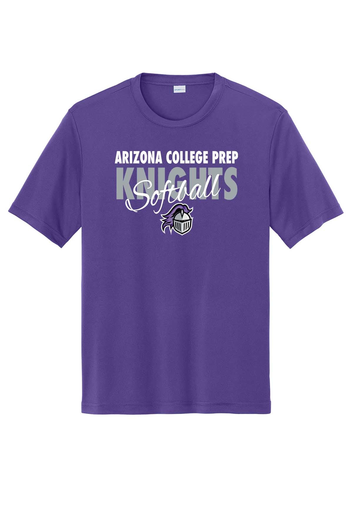 T-Shirt Knights Softball w/ Script