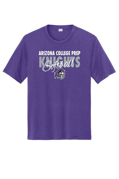 T-Shirt Knights Softball w/ Script