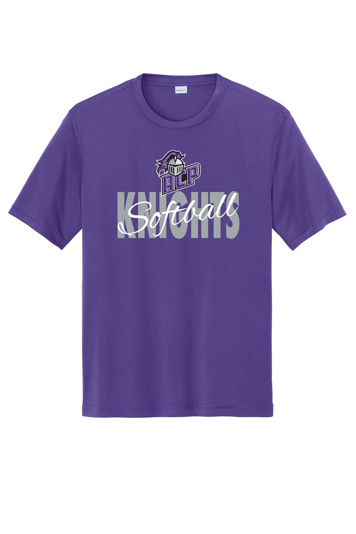 T-Shirt ACP Knights Softball w/ Script