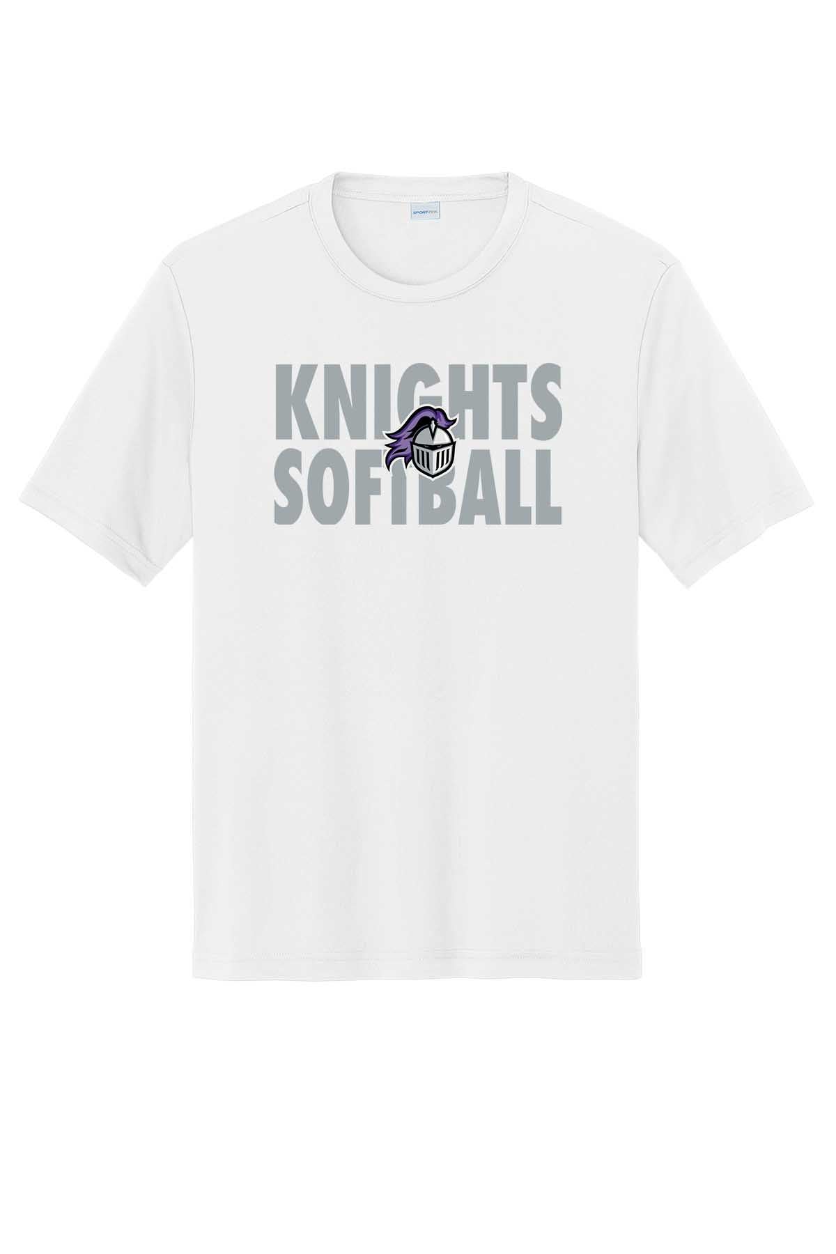 T-Shirt Knights Softball w/Logo