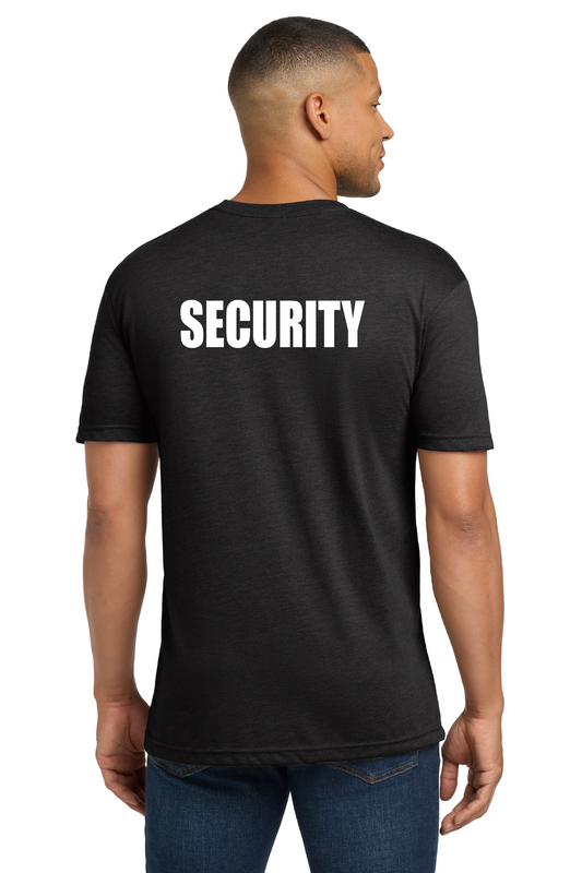 Darkstar Theater SECURITY Unisex Tri-Blend Tee