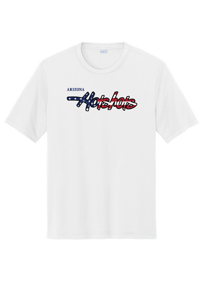 American Flag PosiCharge® Competitor™ Tee
