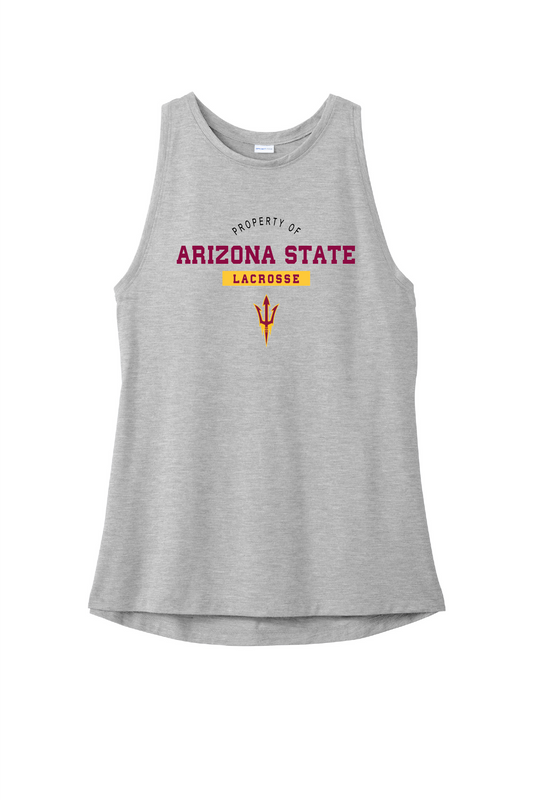 Property of.... Women's PosiCharge® Tri-Blend Wicking Tank