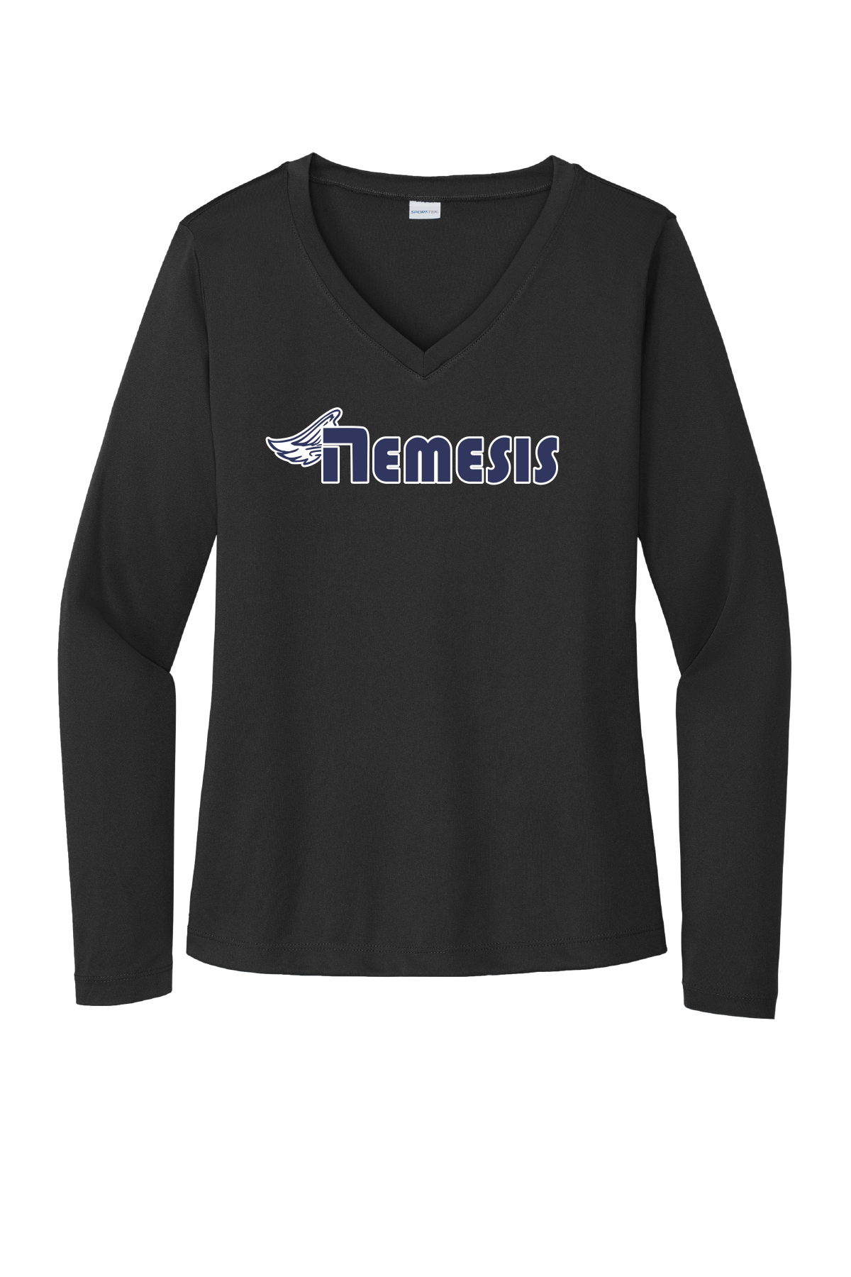 Nemesis Ladies Long Sleeve PosiCharge® Competitor™ V-Neck Tee