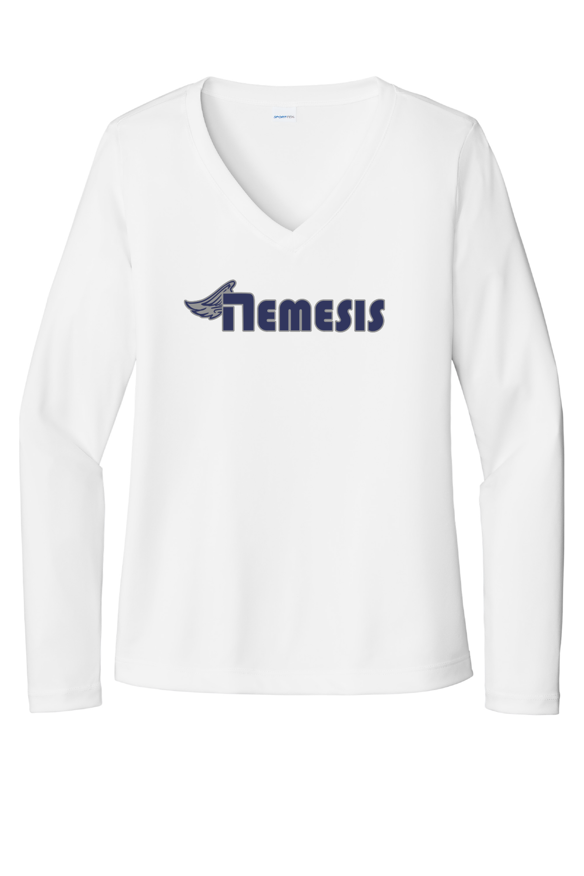 Nemesis Ladies Long Sleeve PosiCharge® Competitor™ V-Neck Tee