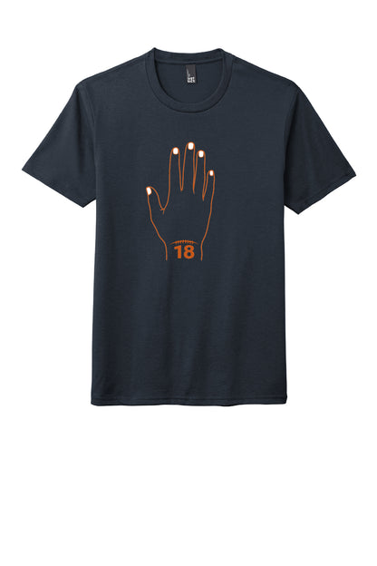 Finger Paint Perfect Tri® Tee Navy