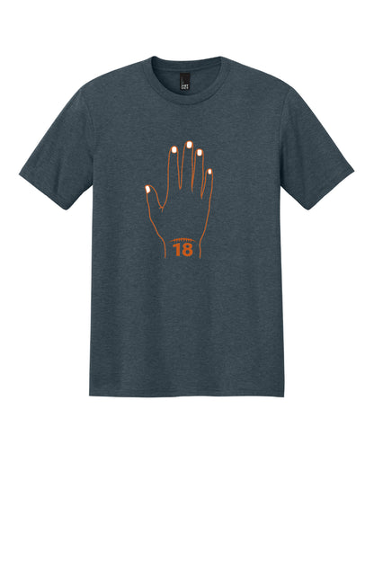Finger Paint Perfect Tri® Tee Navy