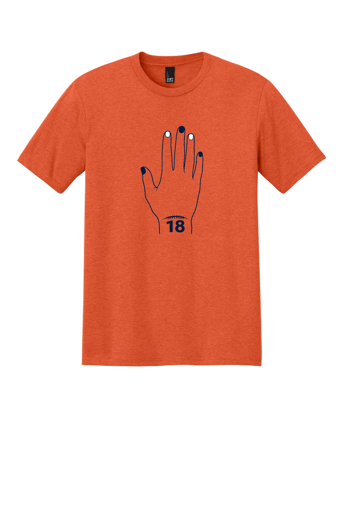 Finger Paint Perfect Tri® Tee Orange
