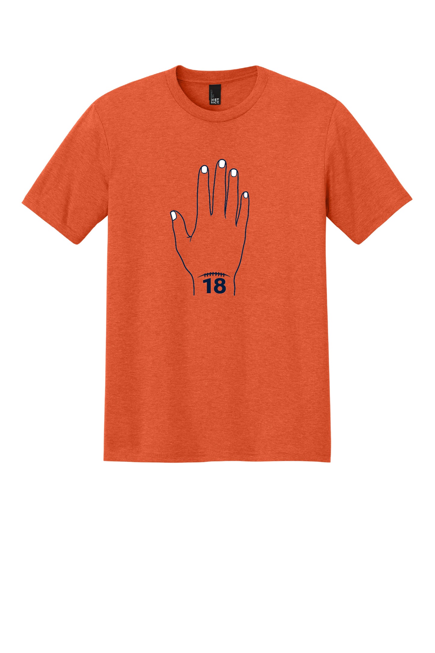 Finger Paint Perfect Tri® Tee Orange