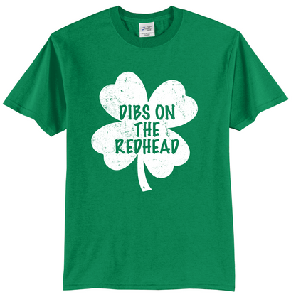 Dibs on Redhead Core Blend Tee