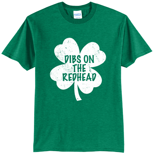 Dibs on Redhead Core Blend Tee